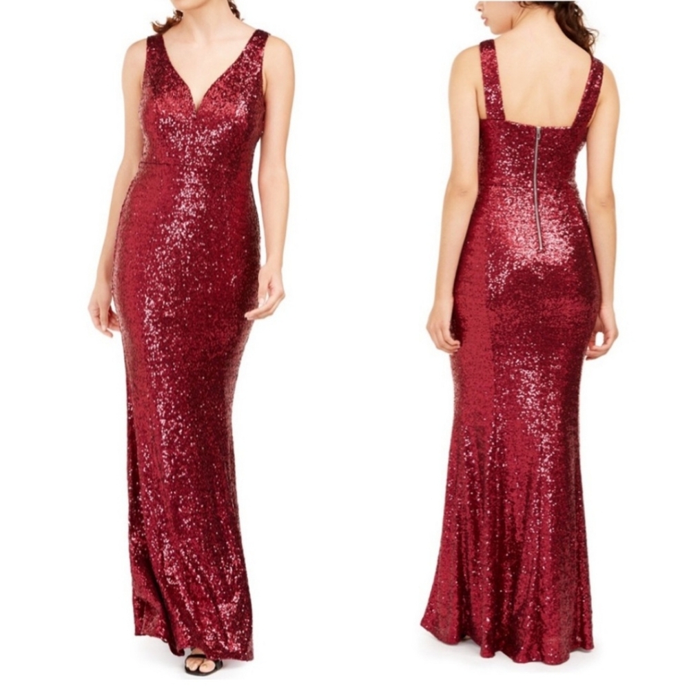 Beautiful evening gown red